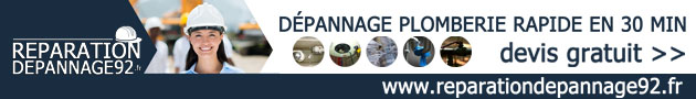 Dépannage rapide de plomberie sur les Hauts-de-Seine par notre Plombier 92