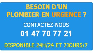 Intervention rapide de plombier 92